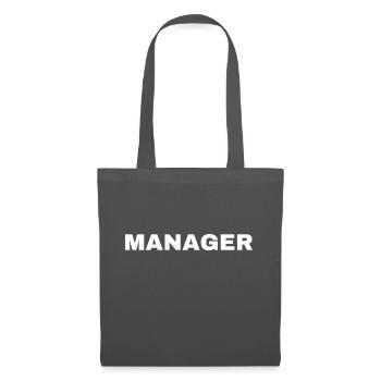 Gérant - Sac en tissu - gris graphite - Devant