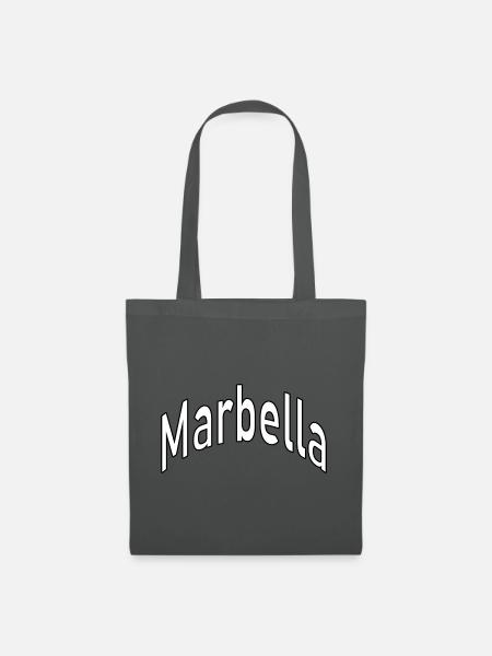 Marbella - Stoffbeutel - Graphite