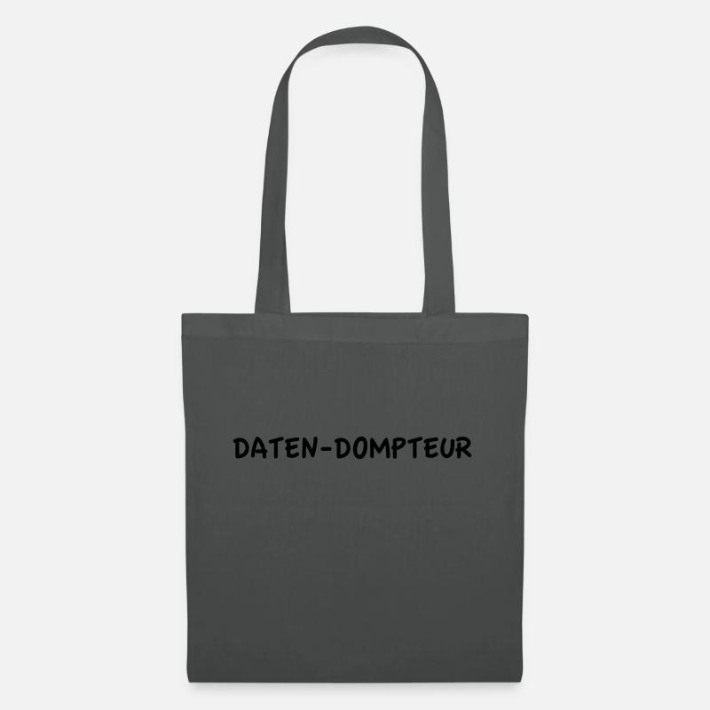 Daten Dompteur - Stoffbeutel - Graphite