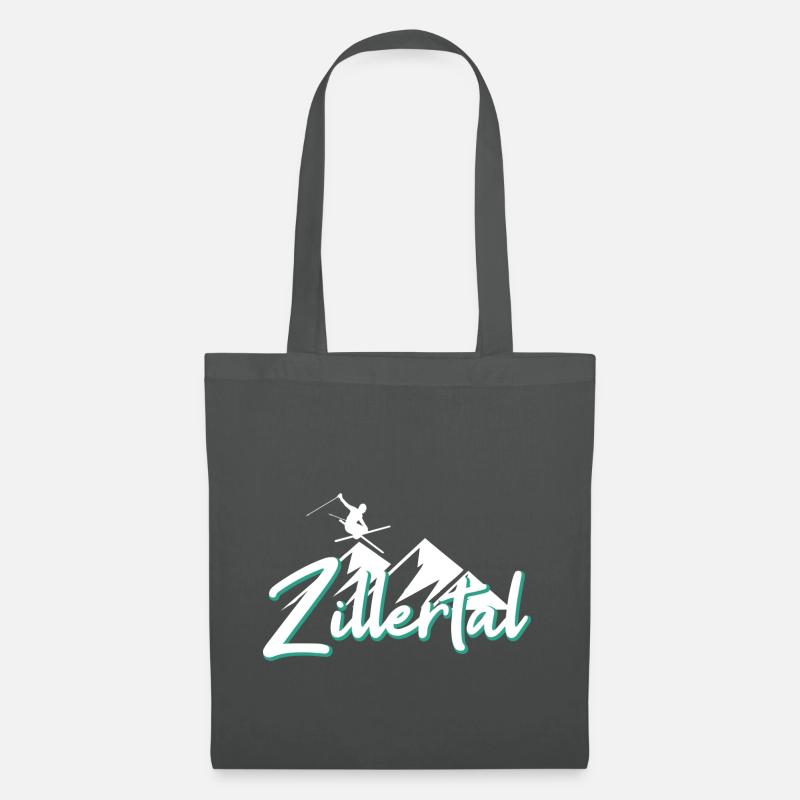 Zillertal - Stoffbeutel - Graphite