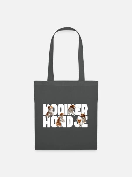 Cooles Kooikerhondje Design - Stoffbeutel - Graphite