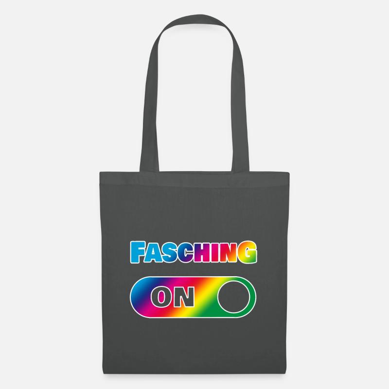 Fasching - Stoffbeutel - Graphite