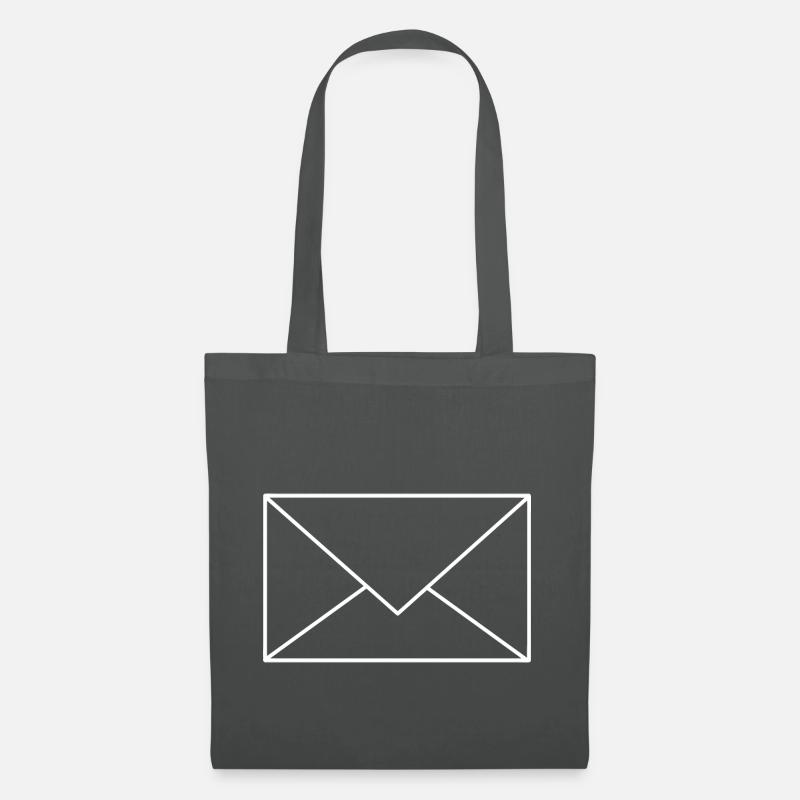 Brief / Mail - Stoffbeutel - Graphite