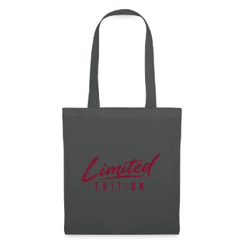 Limited Edition - Einzelstücke - limitiert - Stoffbeutel - Graphite - Vorne