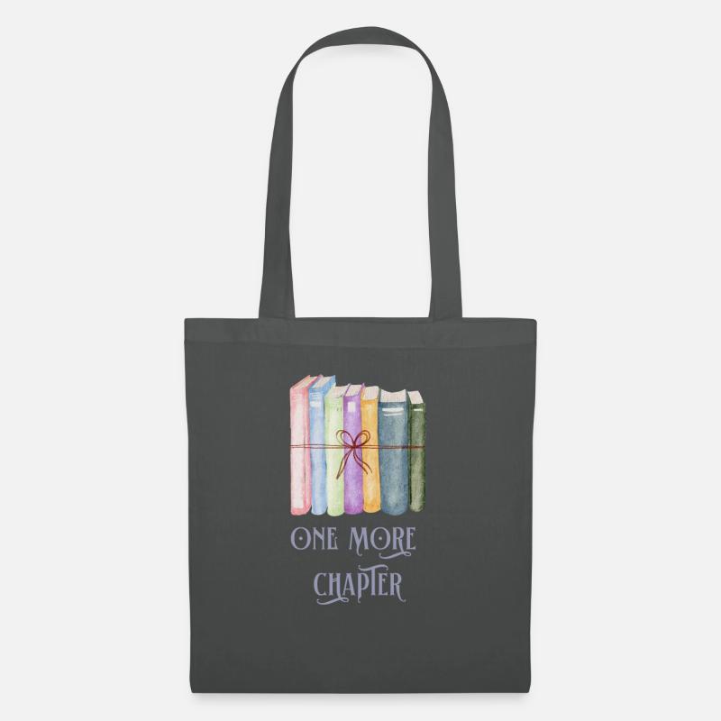 One More Chapter - Tote Bag - graphite grey