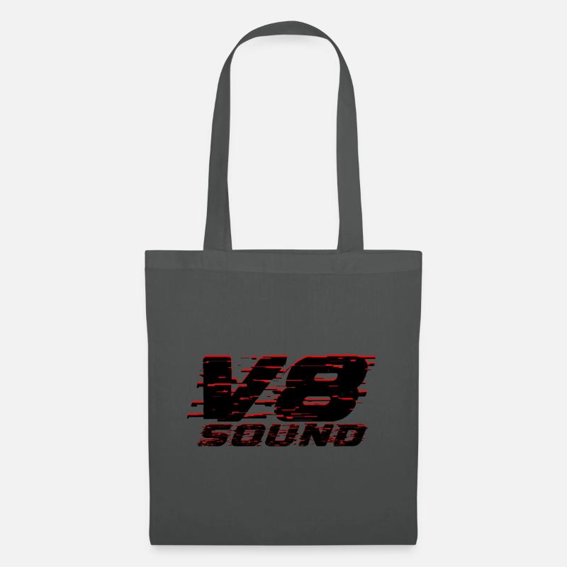 V8 - Stoffbeutel - Graphite