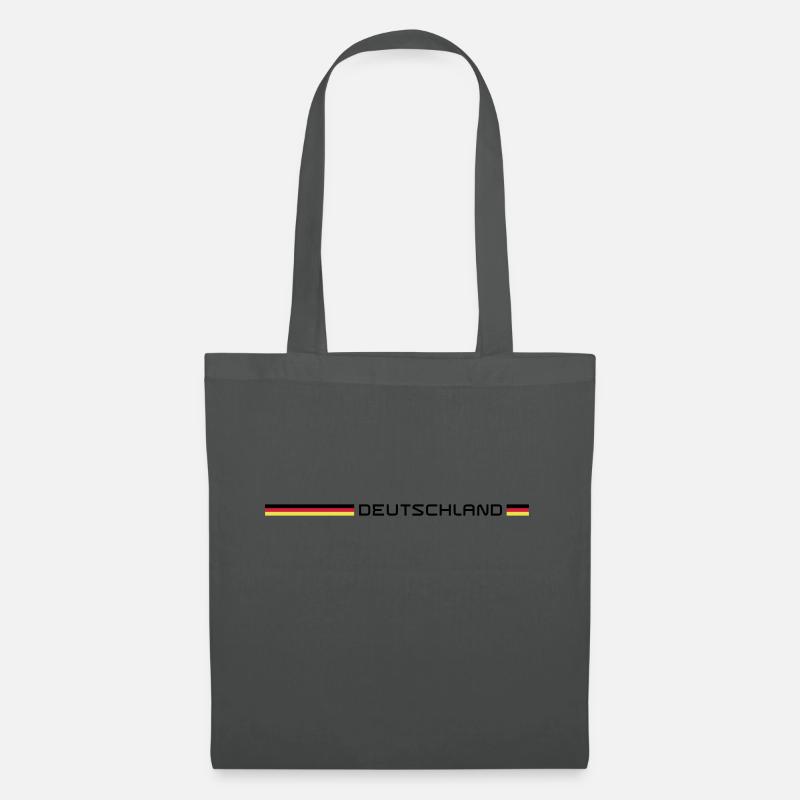 Deutschland - Stoffbeutel - Graphite