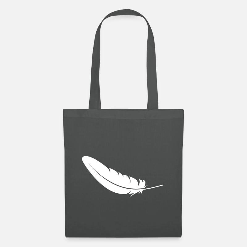 feather - Tote Bag - graphite grey