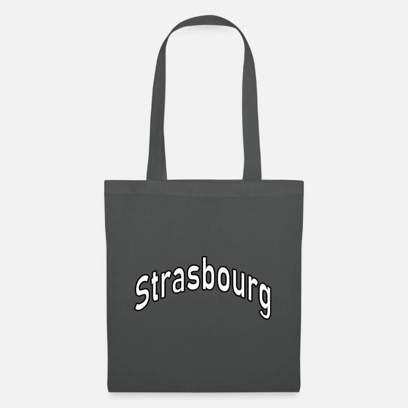 Strasbourg - Stoffbeutel - Graphite