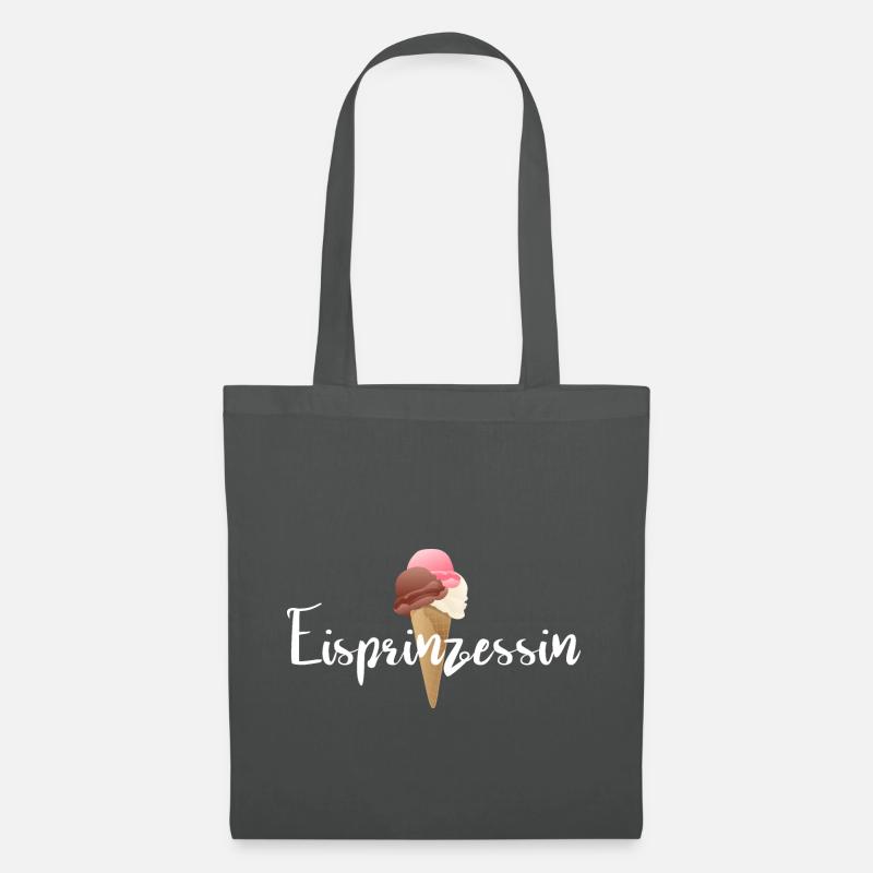 Eisprinzessin - Stoffbeutel - Graphite