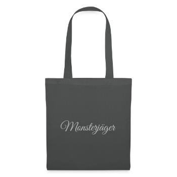 Monsterjäger w - Stoffbeutel - Graphite - Vorne
