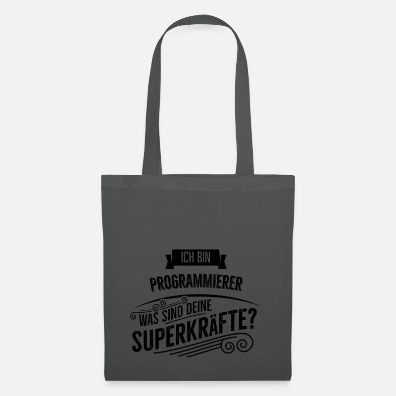 Programmierer - Stoffbeutel - Graphite