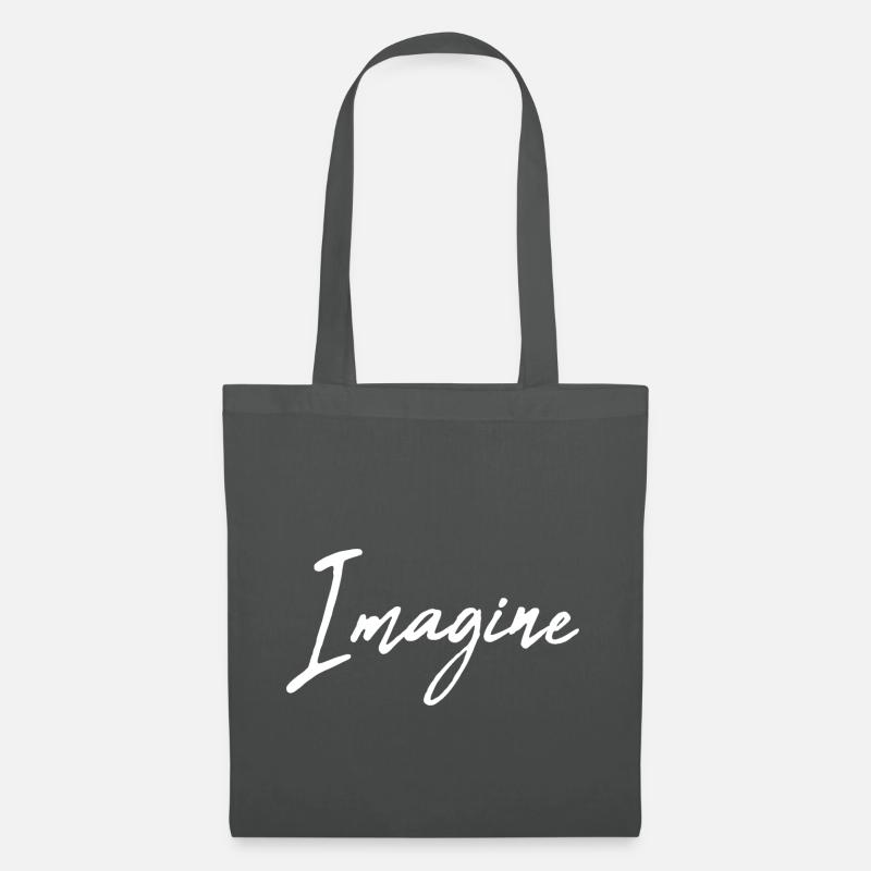 Imagine - Stoffbeutel - Graphite
