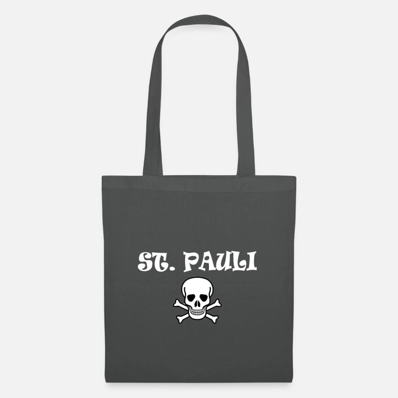 St.Pauli Design - Stoffbeutel - Graphite