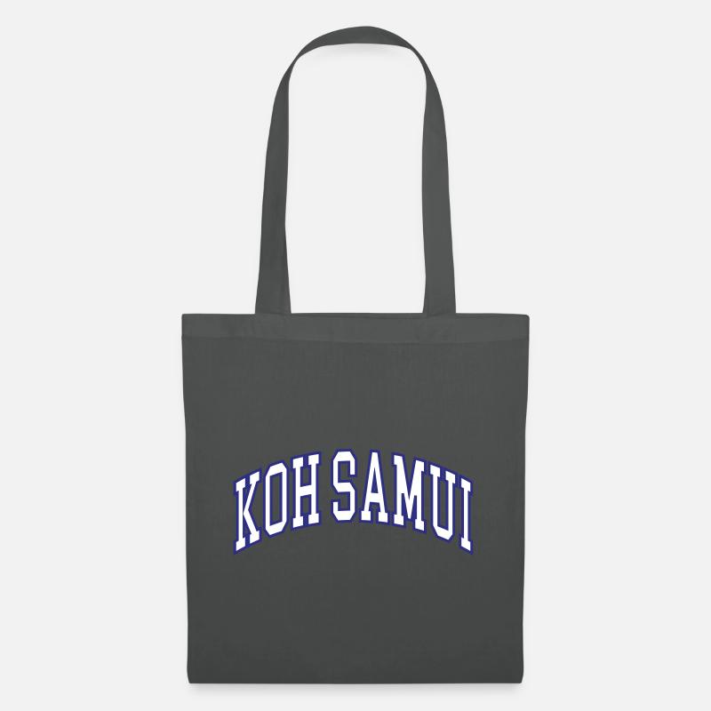 Koh Samui - Stoffbeutel - Graphite