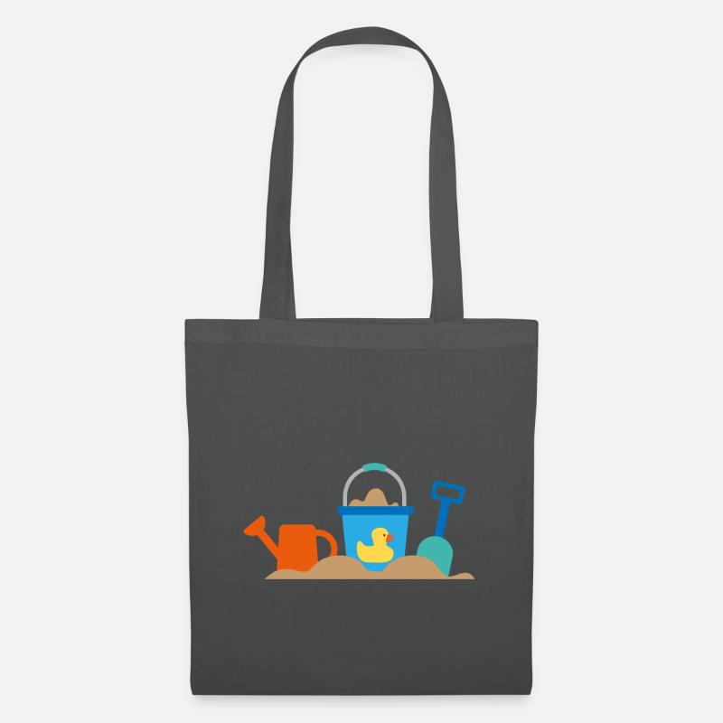 Beach - Tote Bag - graphite grey