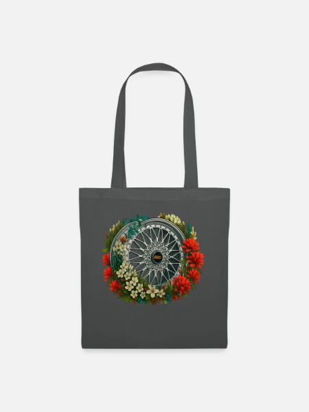 BBS Felge Blume - Stoffbeutel - Graphite