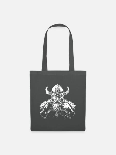 Wikinger Boxen Kämpfer MMA - Stoffbeutel - Graphite