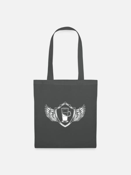 Kaffee Wappen - Stoffbeutel - Graphite