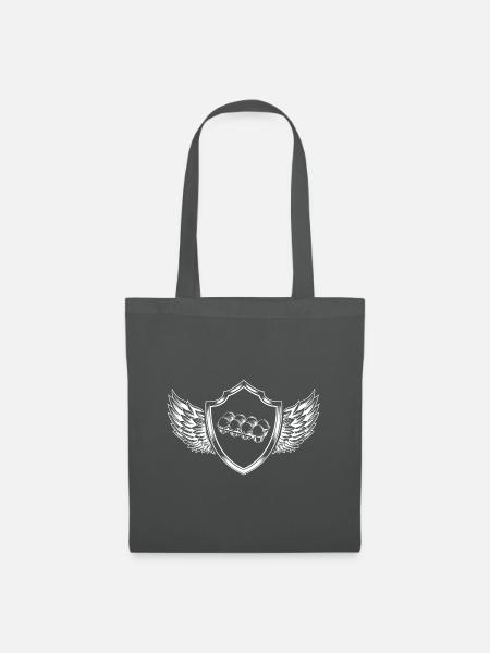 Eier Wappen - Stoffbeutel - Graphite