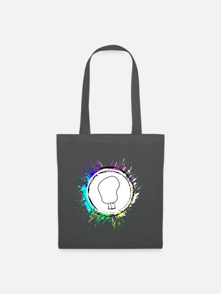 Abzeichen Icon symbol - Stoffbeutel - Graphite