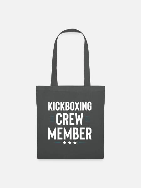 Kickboxing Crew - Stoffbeutel - Graphite