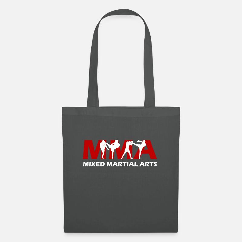 MMA Mixed Martial Arts - Stoffbeutel - Graphite