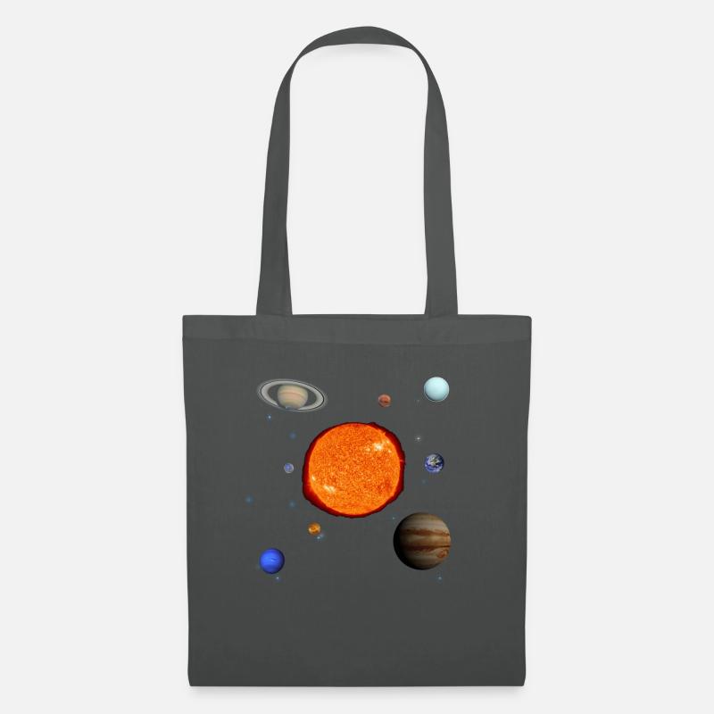 Our Solar System! - Tote Bag - graphite grey