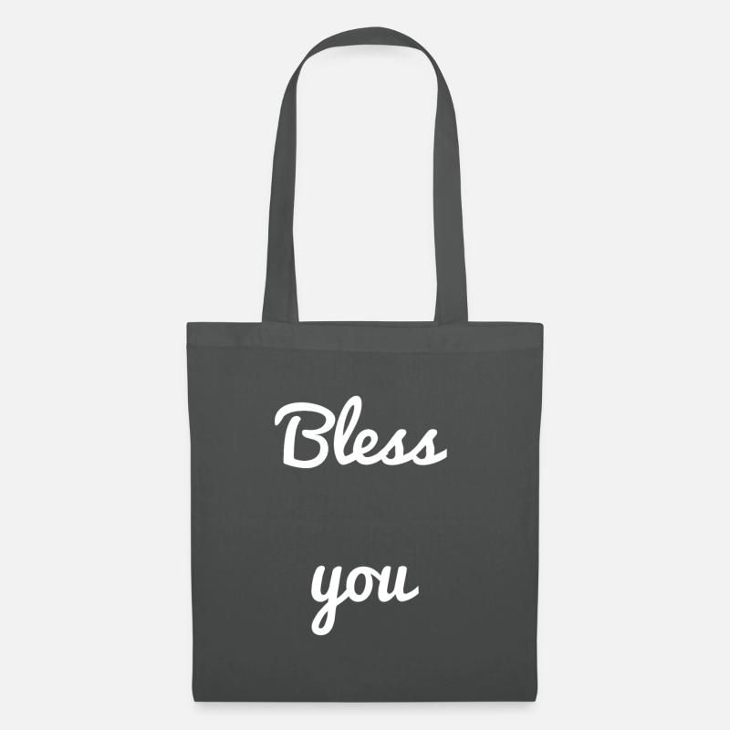 Bless You - Stoffbeutel - Graphite