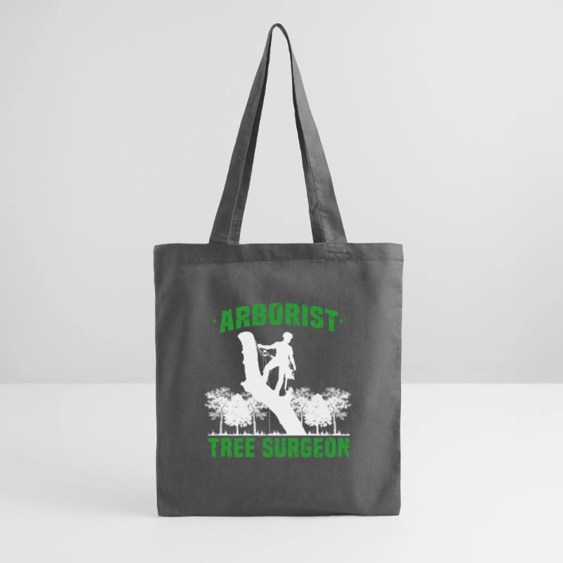 Arborists tree surgeon tree processor chainsaw gift Tote Bag
