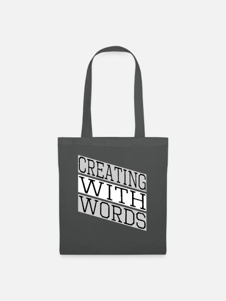 creative thinking self-publishing - Stoffbeutel - Graphite