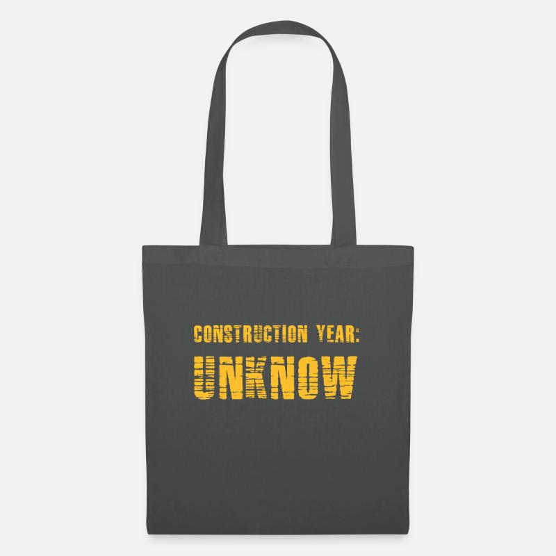 Construction year: unknow - Tote Bag - graphite grey