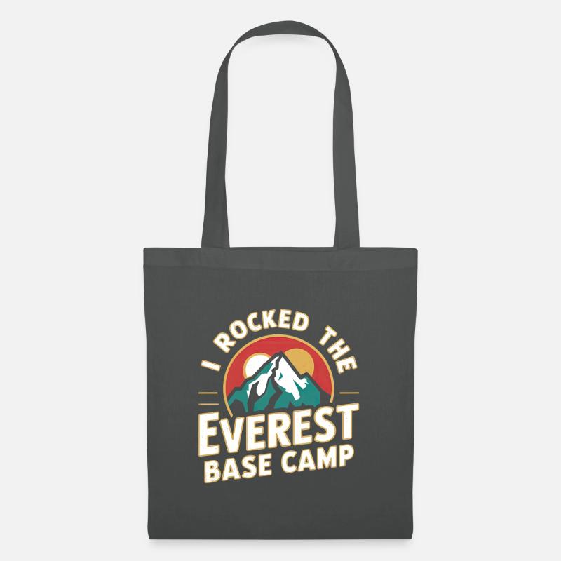 Mount Everest Base Camp - Stoffbeutel - Graphite