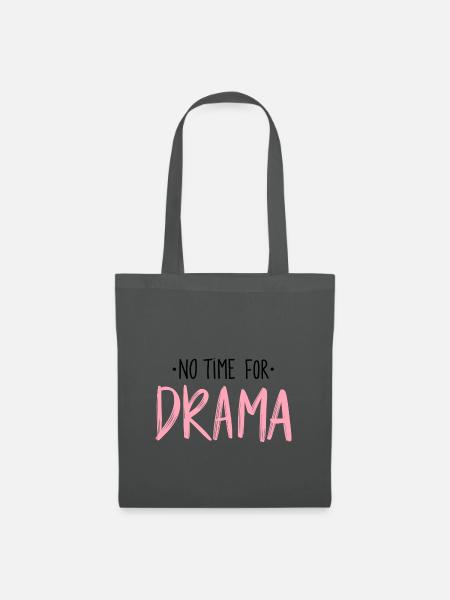 Drama - Stoffbeutel - Graphite