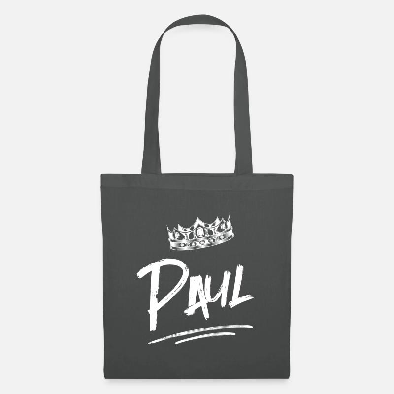 Paul - Stoffbeutel - Graphite