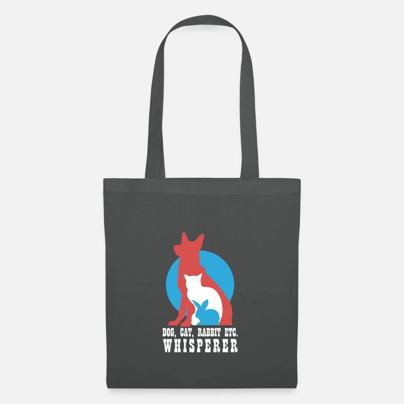 Tierarzt Tierpfleger Geschenkidee - Stoffbeutel - Graphite
