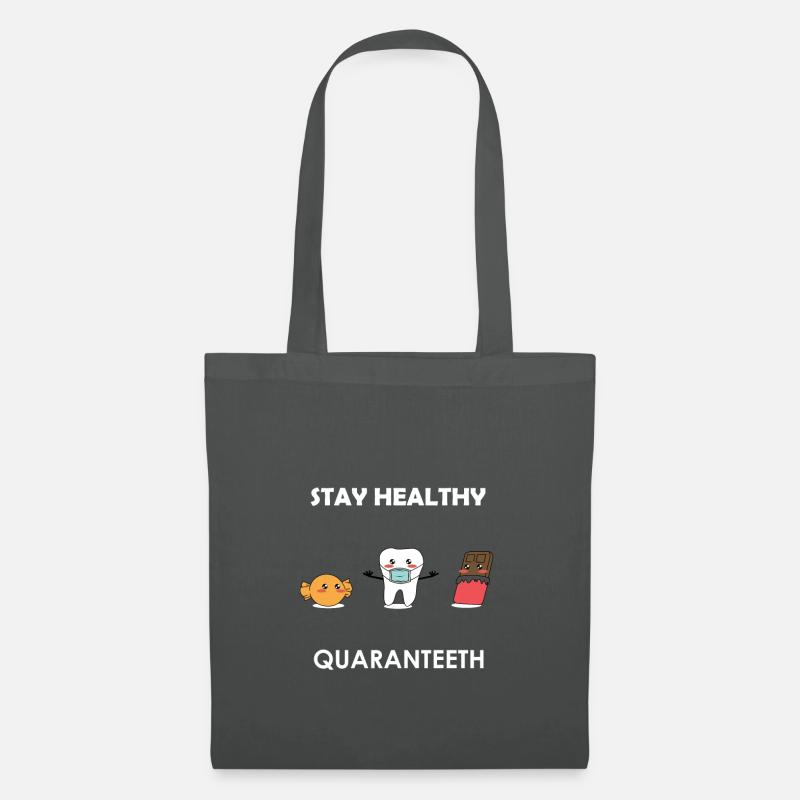 Dentist teeth gift idea - Tote Bag - graphite grey