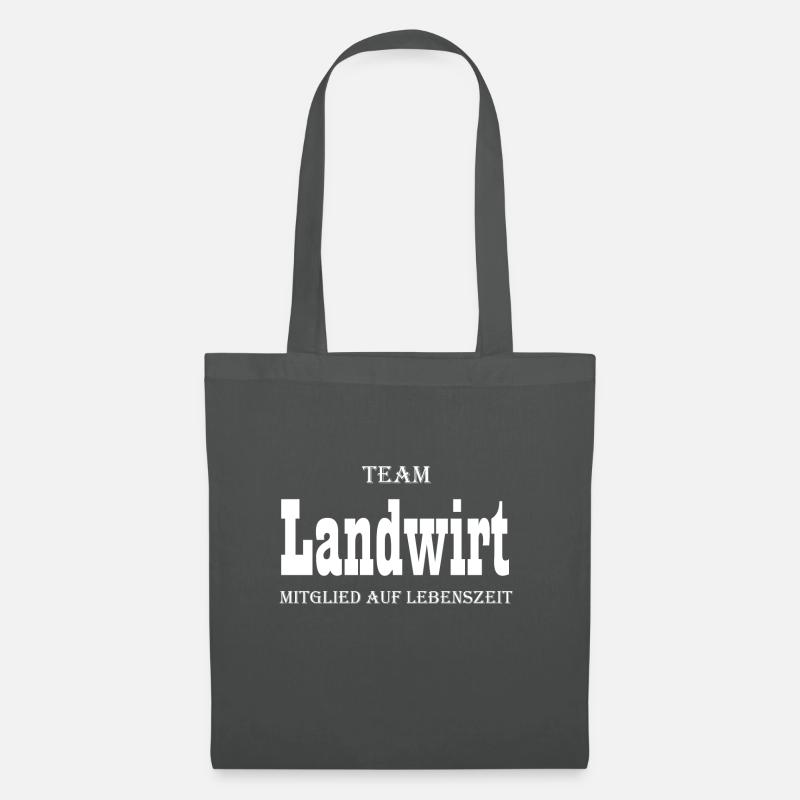 Team Landwirt - Stoffbeutel - Graphite