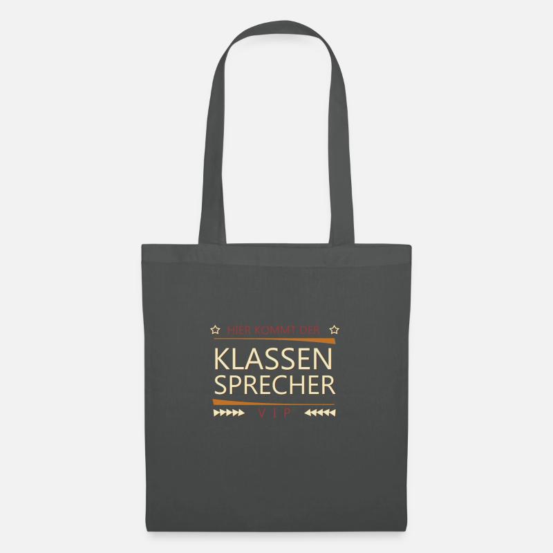 Klassensprecher - Stoffbeutel - Graphite