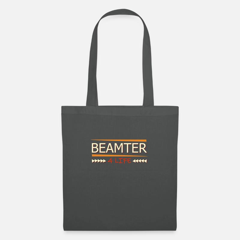 Beamter auf Lebenszeit - Stoffbeutel - Graphite