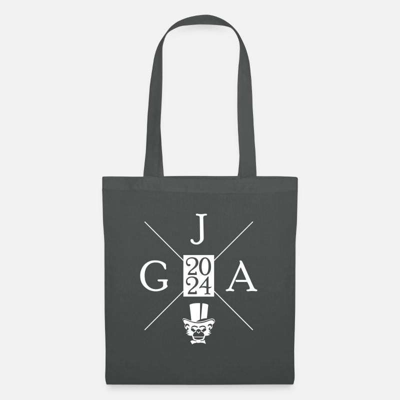 Jga 2024 Junggesellenabschied Affe - Stoffbeutel - Graphite