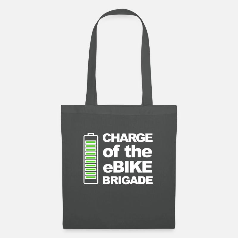 Ladung der eBike Brigade - Stoffbeutel - Graphite