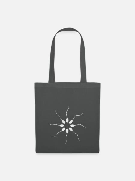 Spermien - Stoffbeutel - Graphite