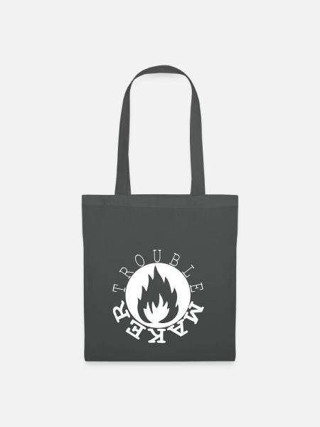 trouble maker - Stoffbeutel - Graphite