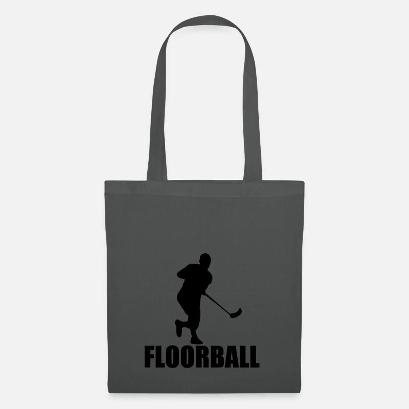 Floorball - Stoffbeutel - Graphite