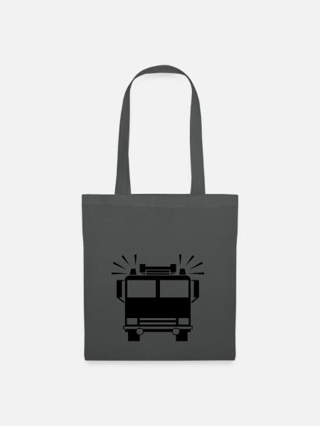 Feuerwehr - Stoffbeutel - Graphite