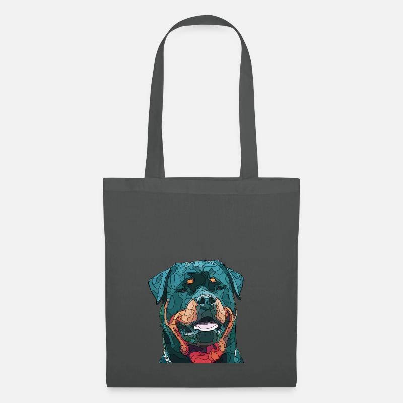 rottweiler 1 - Stoffbeutel - Graphite