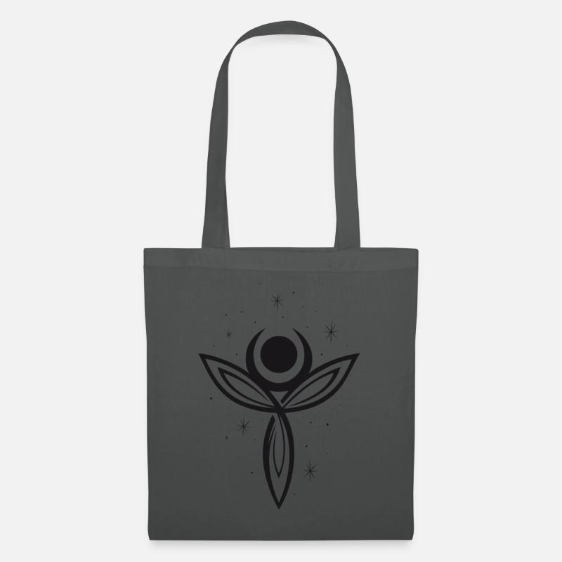 Déesse Lune Déesse Trinity Triquetra - Sac en tissu - gris graphite