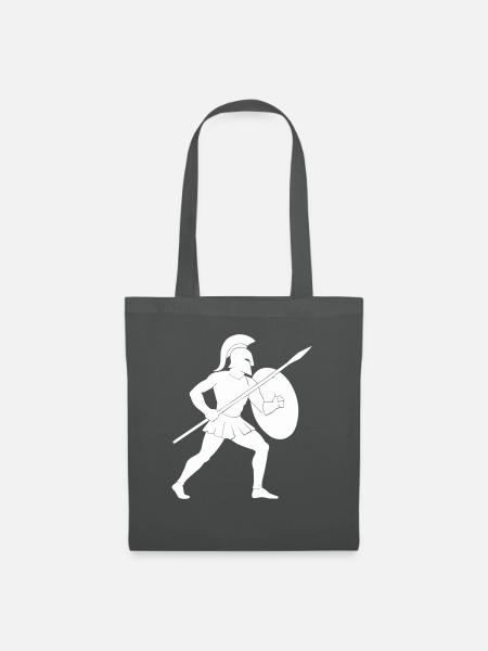 spartan warrior - Stoffbeutel - Graphite