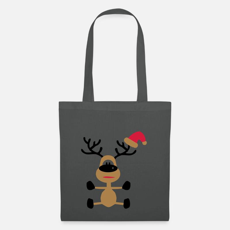 Weihnachten - Stoffbeutel - Graphite